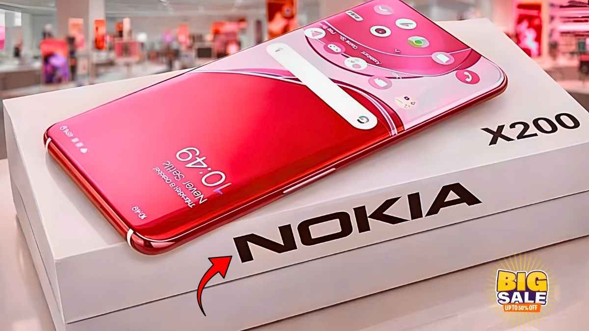 Nokia X200 5G Launched 220MP Camera 133W Fast Charging 32MP Selfie and 7000mAh Battery at ₹24,999